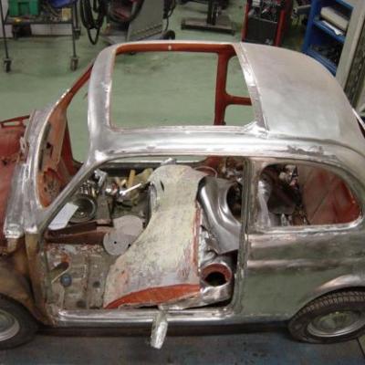 Restauration Fiat 500 L